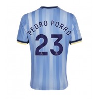 Tottenham Hotspur Pedro Porro #23 Fußballbekleidung Auswärtstrikot 2024-25 Kurzarm